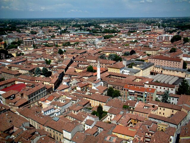 Cremona vista dal Torrazzo.